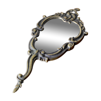 Antique hand mirror