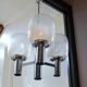Suspension 1970 Targetti Sankey 3 feux