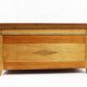 Solid wood chest