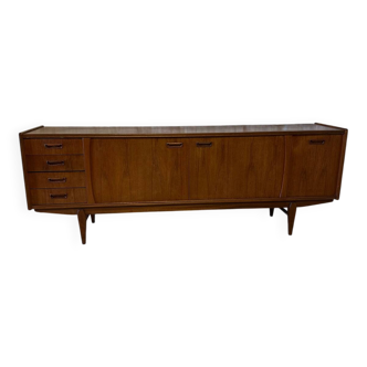 Enfilade UNIFA in teak - Scandinavian 1960