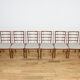 Chaises de salle à manger des années 50 de McIntosh, Royaume-Uni, années 1960, ensemble de 8.