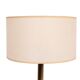 set Jacques Adnet Red Stich Leather Table lamps 1960s France