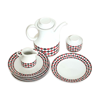 Vintage coffee tea service 20th century Germany 1960s