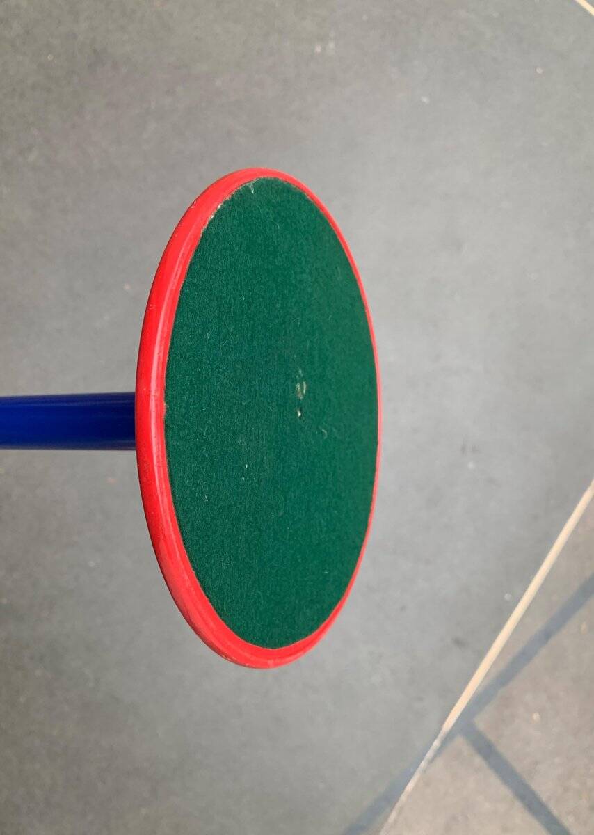 Postmodern German candlesticks by SKS, West Germany, set of 3.