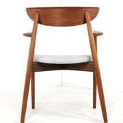 Set of 4+2 Harry Ostergaard for Randers Møbelfabrik chairs - danish design