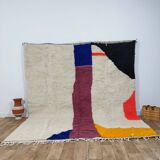 Handmade moroccan berber rug 304 x 257 cm