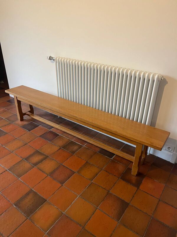 Banc en chêne Roberta