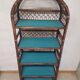 Rattan shelf