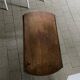 Table basse rabattable ronde en bois