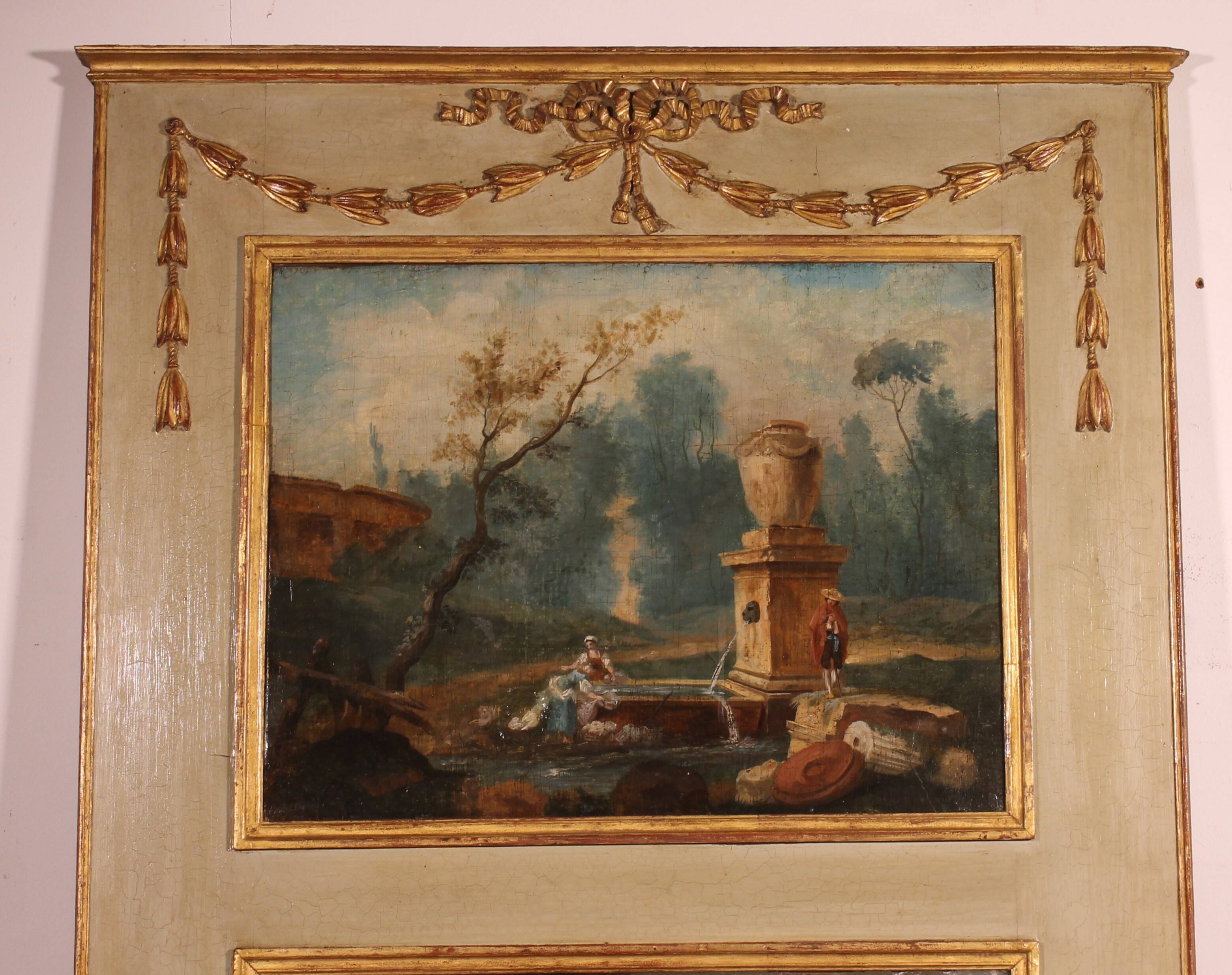 18th century trumeau