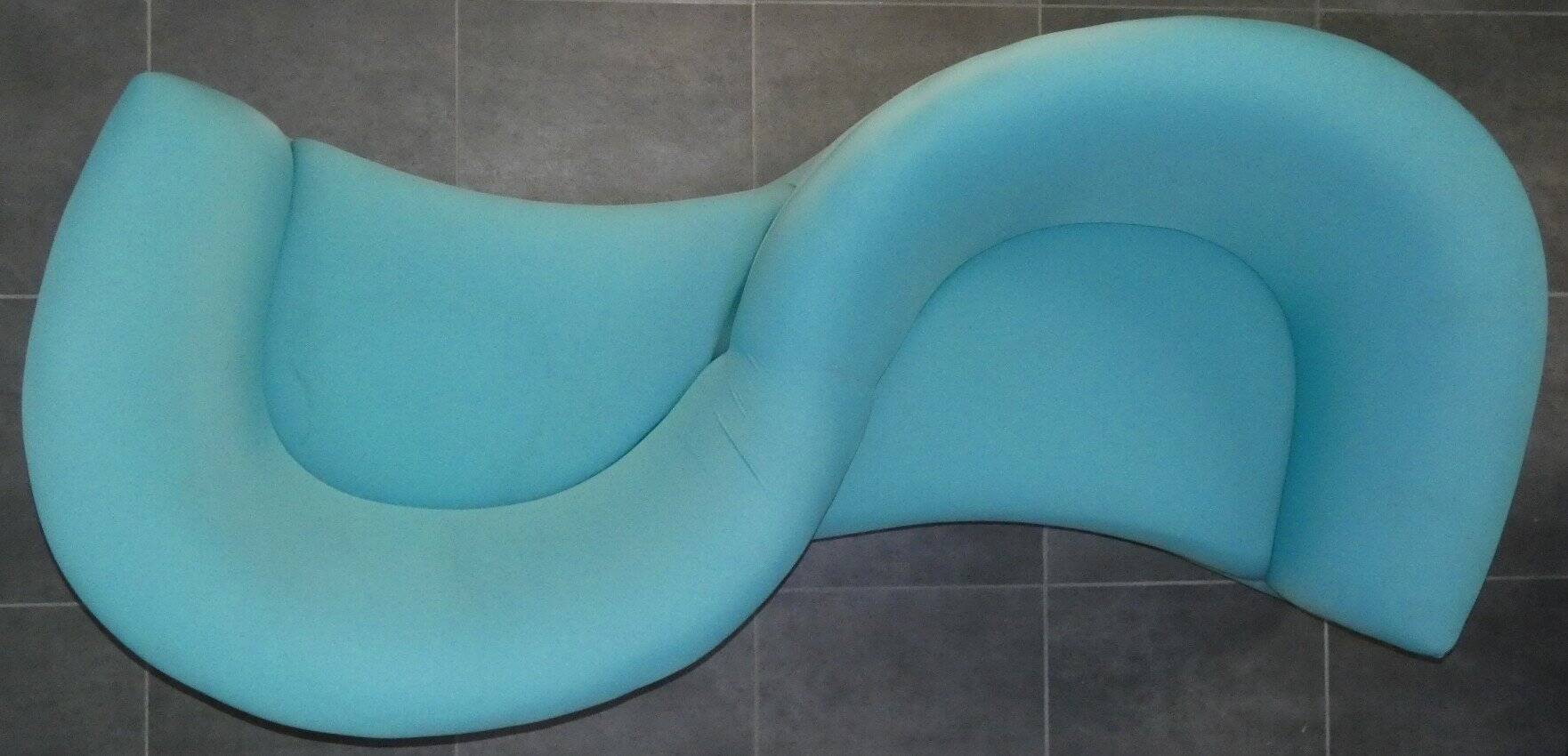 Toi et Moi sofa in jersey by Arpex International, Rome, Italy, 1970.