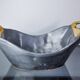 Brutalist centerpiece by Ardisur, Brass and aluminum, Spain, 1970