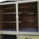 Buffet cuisine in pale yellow formica 50/60 years