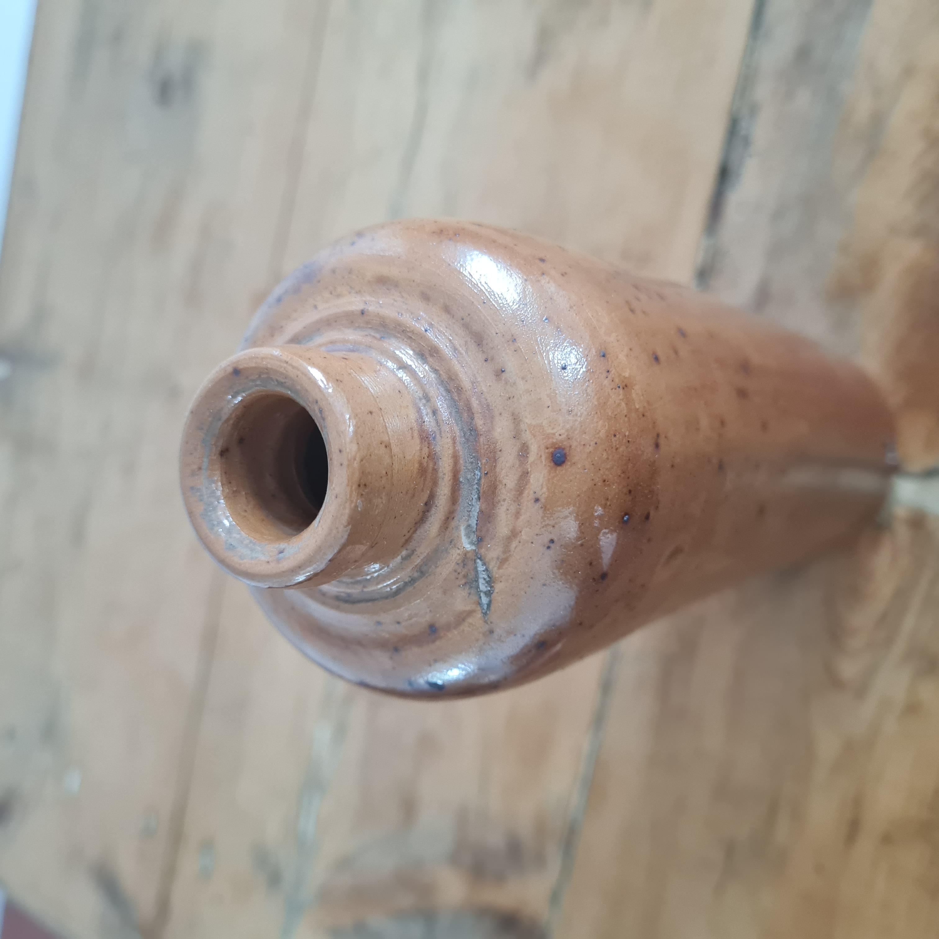 Old sandstone bottle