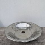 Alessi fruit bowl in openwork silver metal