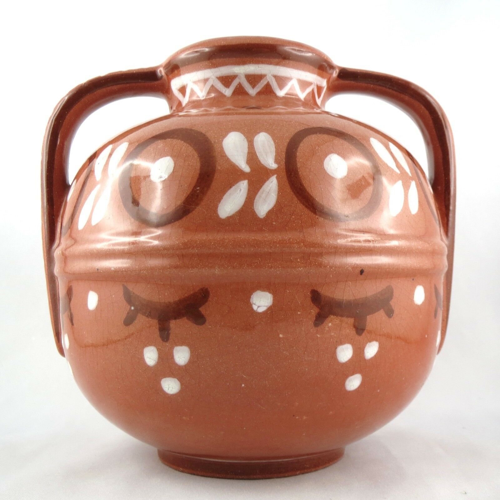 Quimper hb henriot art/deco/odetta/ceramic 20th ear vase