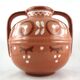 Quimper hb henriot art/deco/odetta/ceramic 20th ear vase