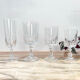 6 glasses of red wine crystal of Arques model Louvre