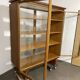Vintage wardrobe with glass doors