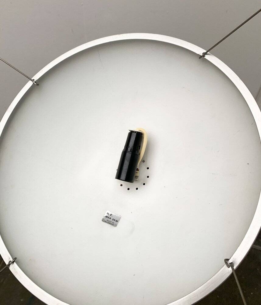 RS 37 Flower Lamp Space Age Danish mid-century by Poul Cadovius for Cado, 1960s