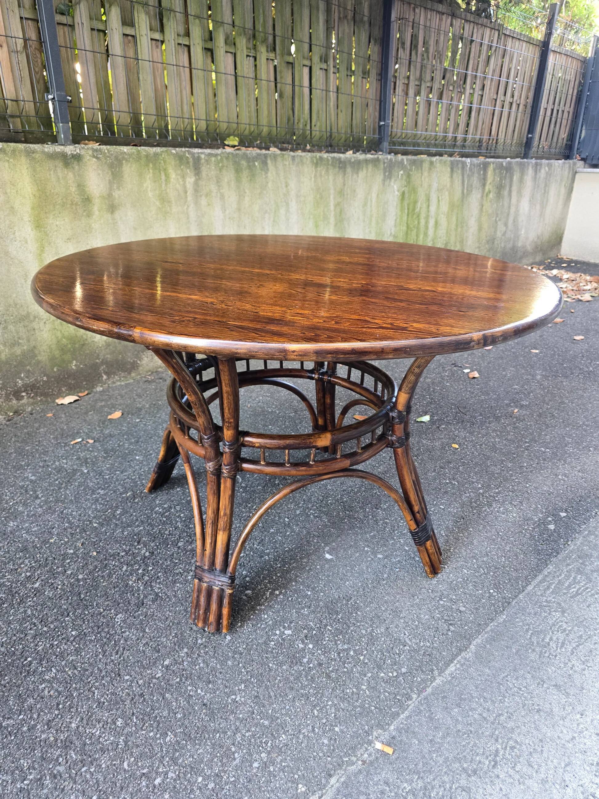 Vintage dining table Maison Maugrion