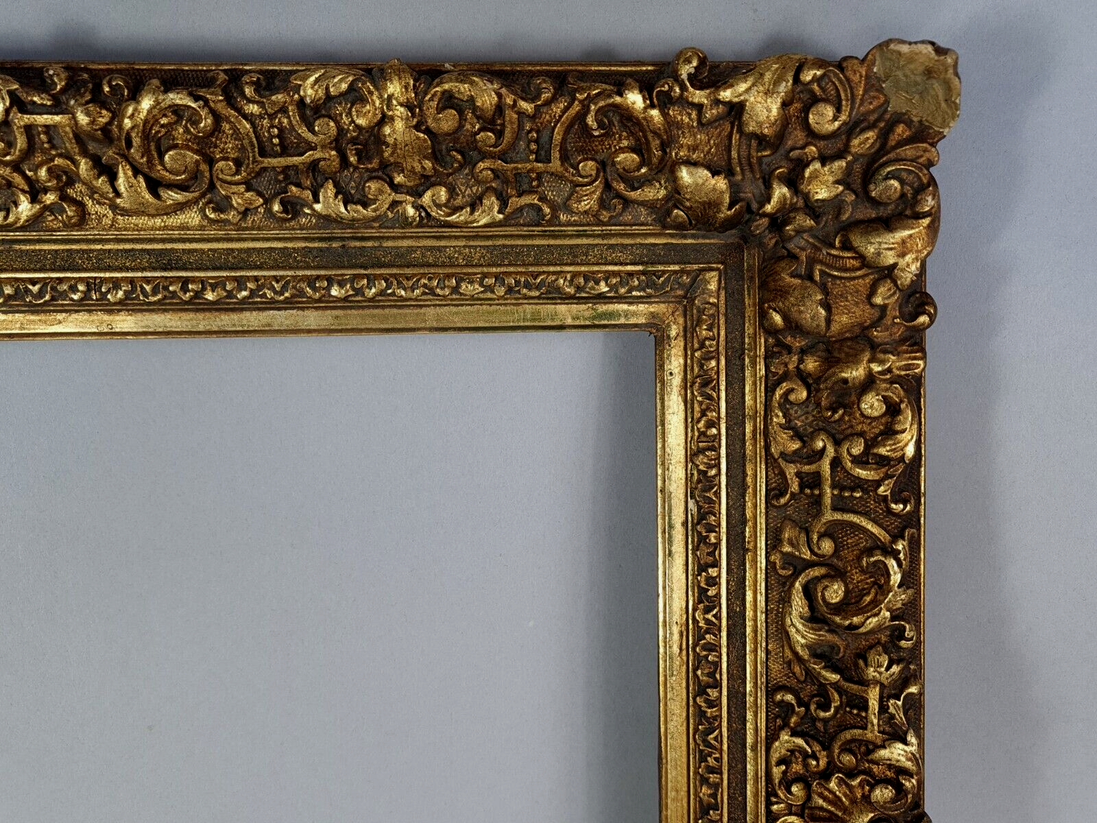 Frame nineteenth century in wood