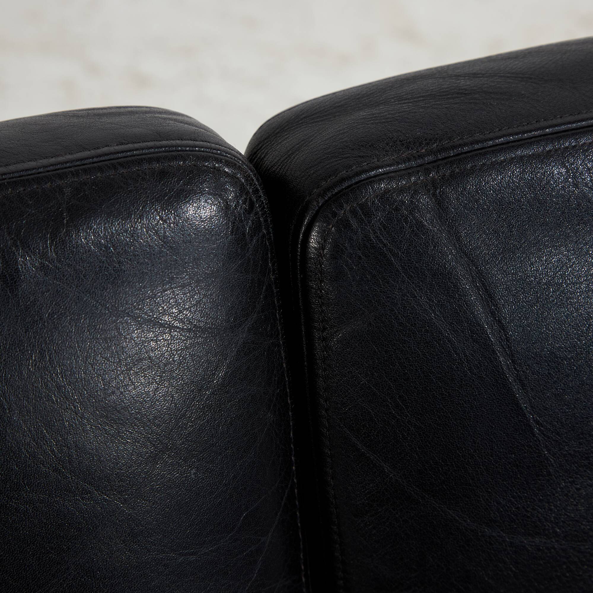 Senator Leather Sofa Set by Ole Wanscher for France & Søn, 1960s, Set of 3 (MK10221)