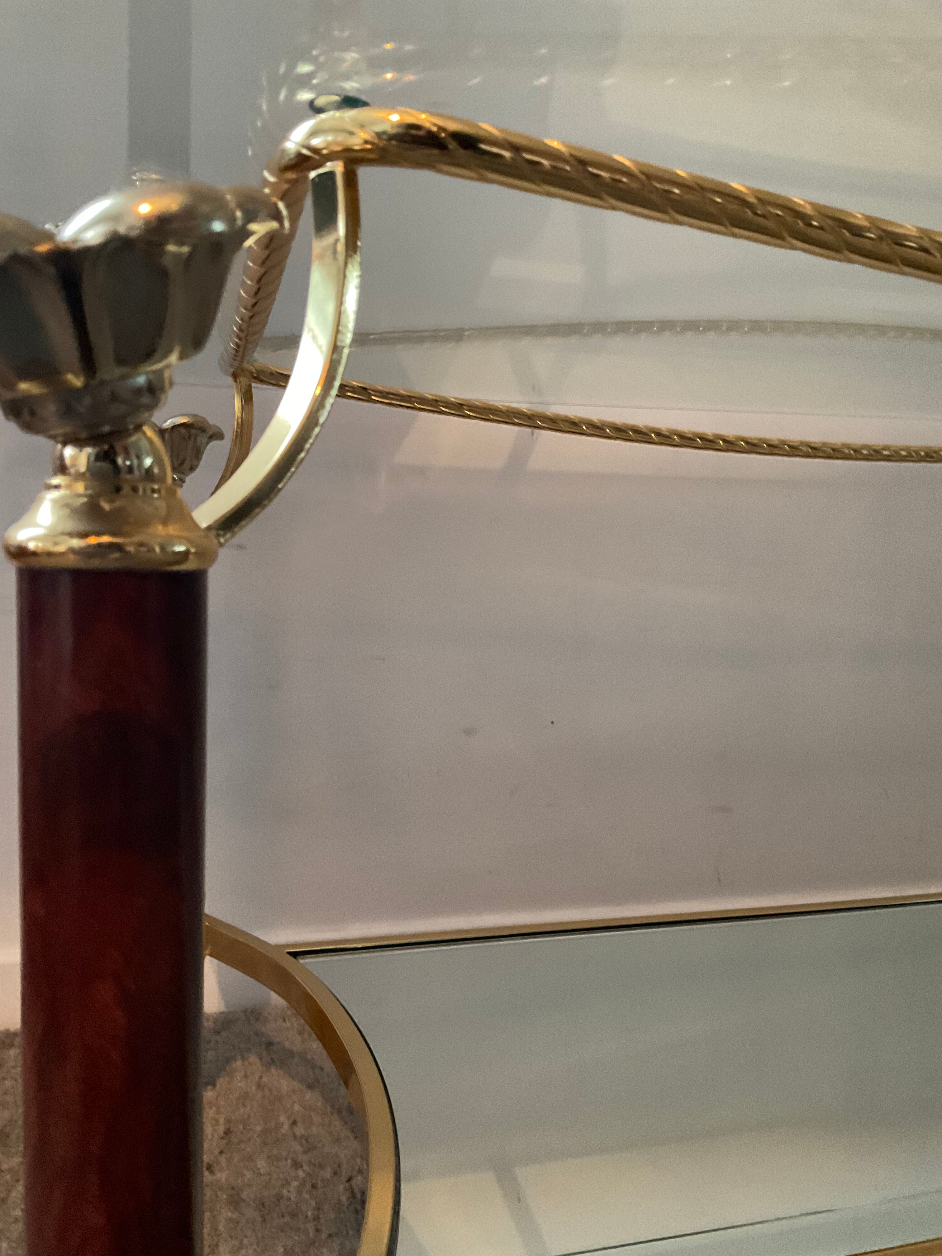 Italian coffee table Hollywood Regency style of the 70s