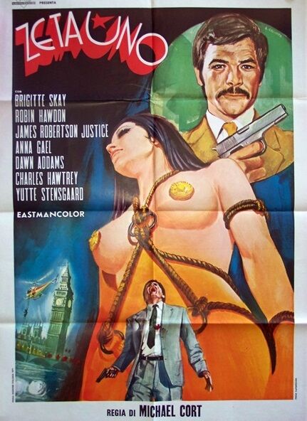1971.Zeta One original Italian movie poster