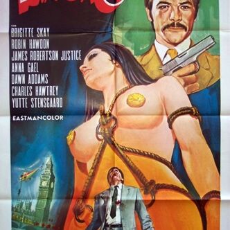 1971.Zeta One original Italian movie poster