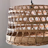 Wicker basket suspension