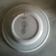 Set of 12 Pyroblanc dessert plates | Bird of Paradise