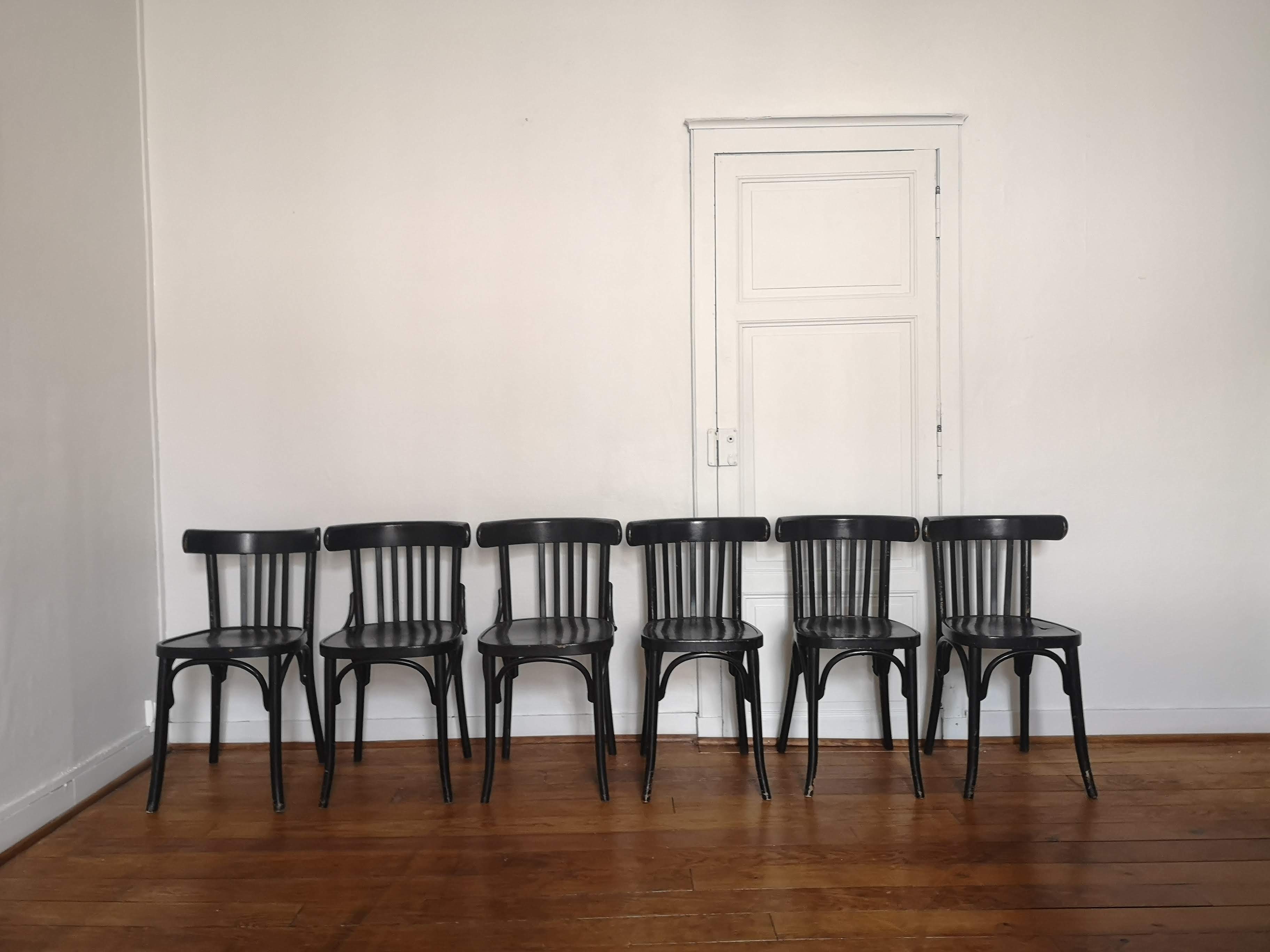 Set of bistro chairs