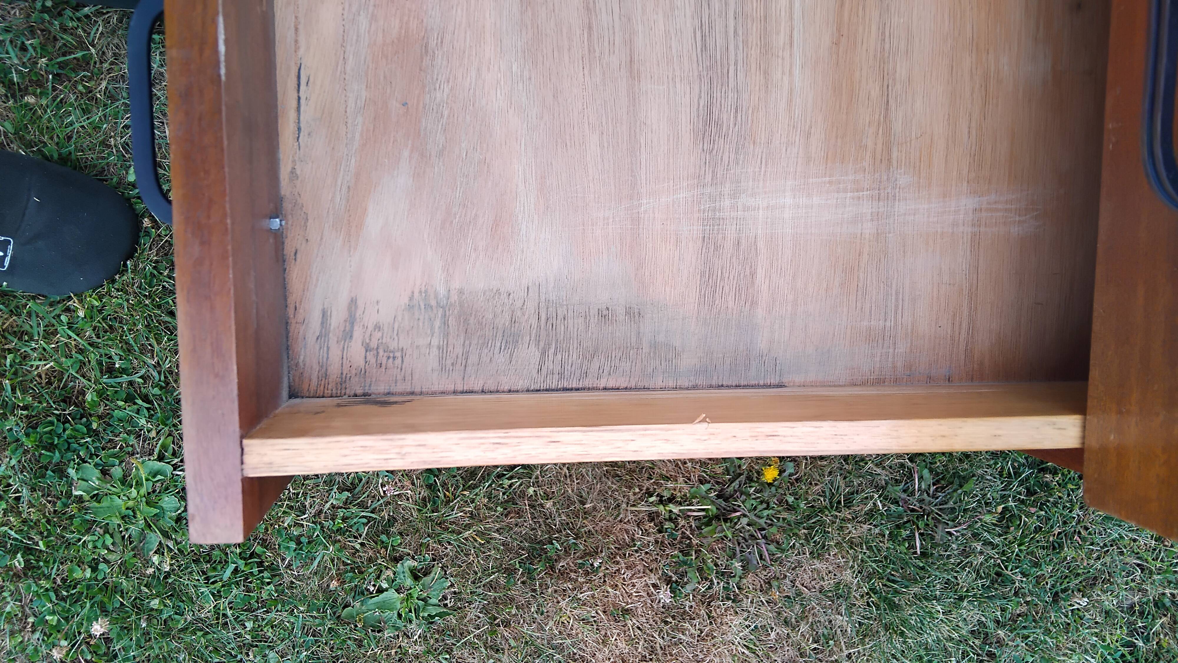 Bureau vintage scandinave teck année 60