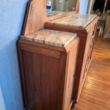 Marble top sideboard
