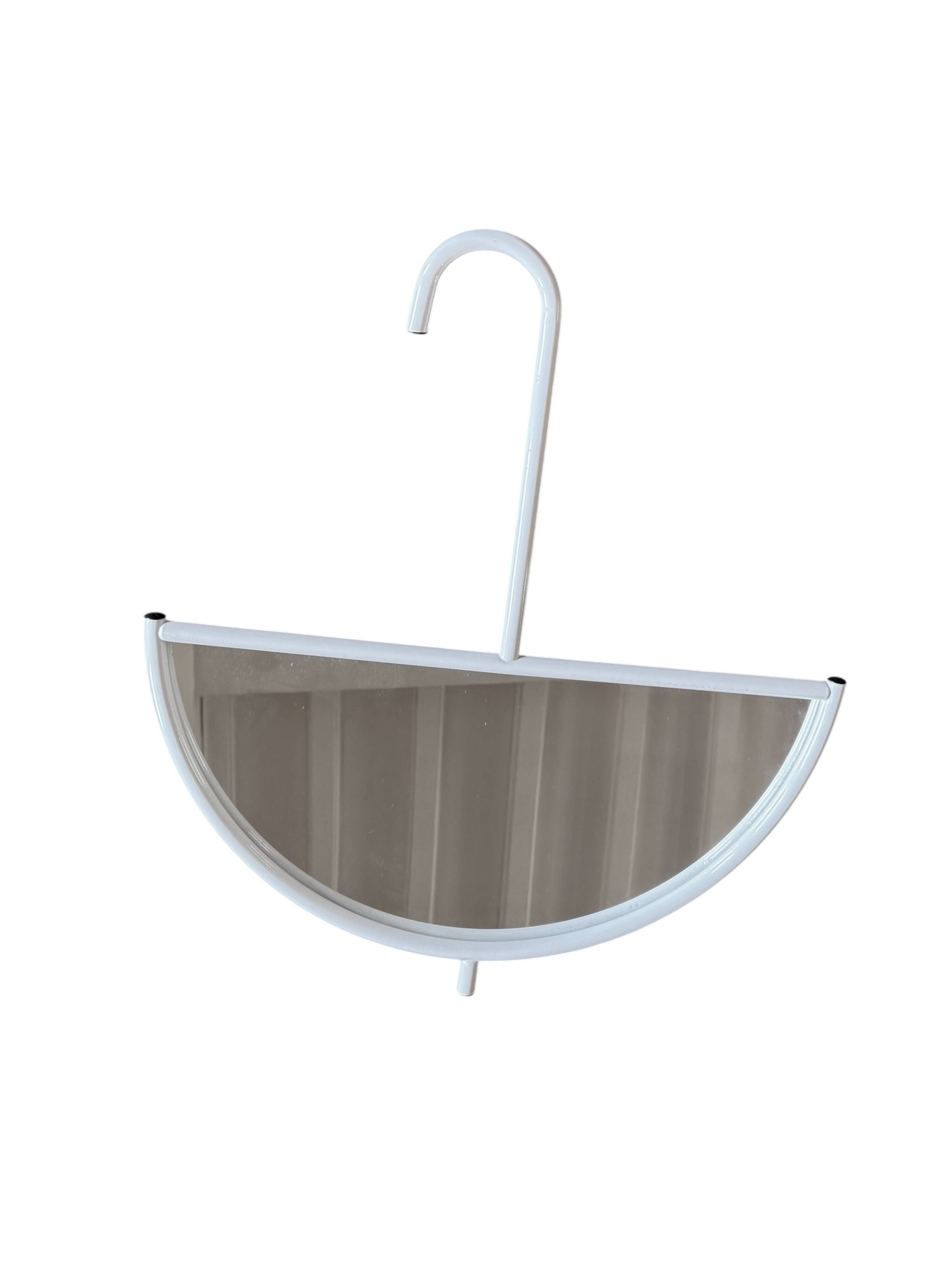 Postmodern umbrella shaped wall mirror,L'isola che non c'è, Italy 1980s