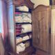 Wooden wardrobe