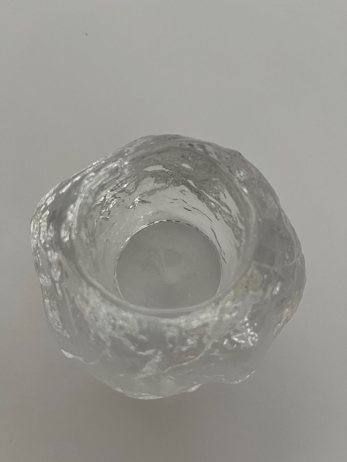 "Snowball" candle holder Kosta Boda