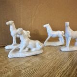 Porcelain horses