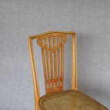 Set of 6 THONET chairs N°732 - 1914 - new canework - Viennese Secession.