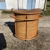 Rattan bar