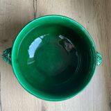 green earthenware soup tureen