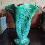 Vallauris ceramic vase signed Marius Giuge