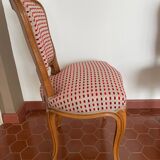 Set of 4 solid wood chairs