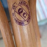 Rattan and Indonesian caning stool