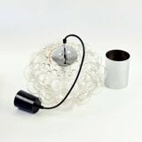 Large Mid Century Glass Ceiling Light by Helena Tynell for Limburg, 1960s