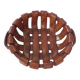 Woven ceramic cup imitating leather
