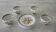 4 Old Cups & Saucers ALFRED MEAKIN England – Hereford