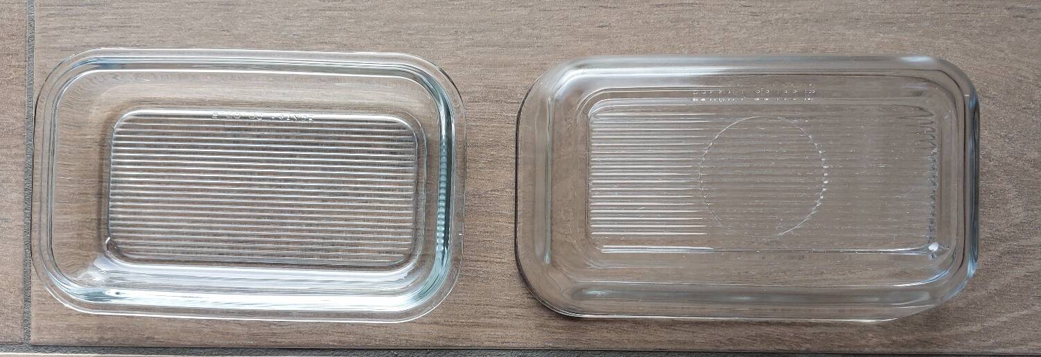 Beurrier en verre Arcoroc