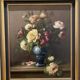 Oil on Canvas "Bouquet of Roses" - N. Okolowicz (1867-1928) - 55x46 cm